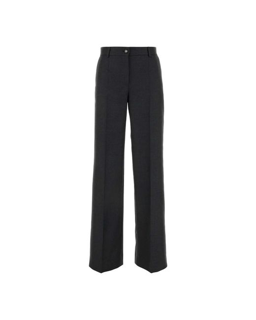 Dolce & Gabbana Blue Wide Trousers