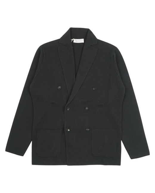 FILIPPO DE LAURENTIIS Black Blazers for men