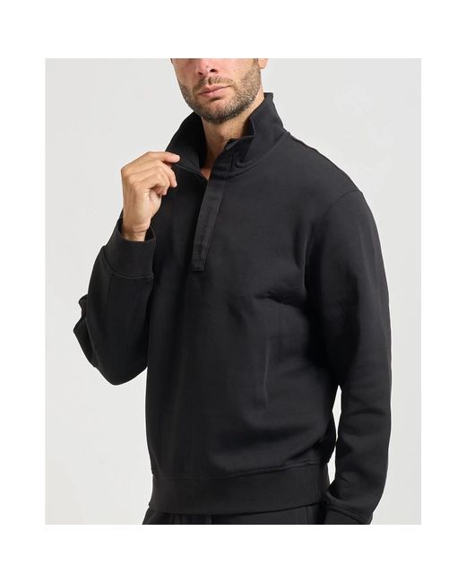 ARMANI EXCHANGE Black Zip-Throughs for men
