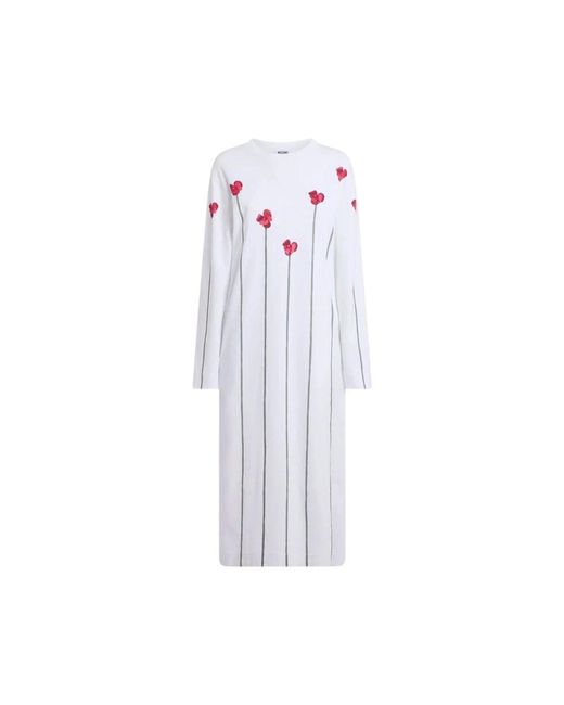Moschino White Midi Dresses