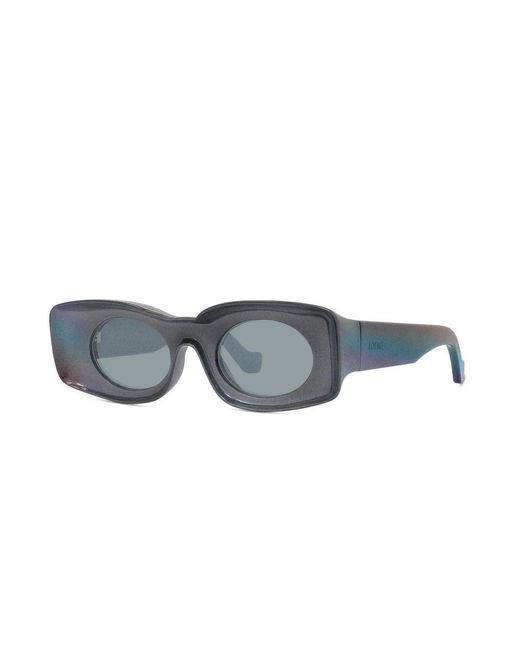 Bohemian occhiali da sole rettangolari paula's ibiza di Loewe in Gray