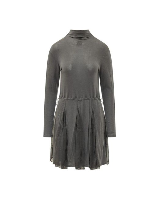 DIESEL Gray Short Dresses