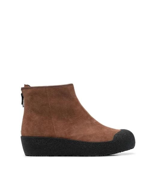 Bally Brown Ankle Boots