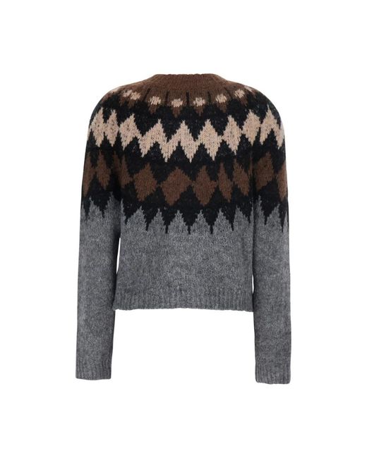 Cardigans Tela en coloris Black