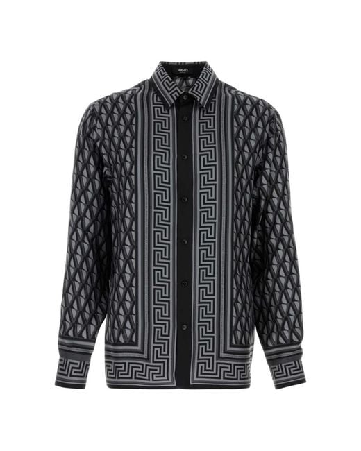 Versace Black Casual Shirts for men