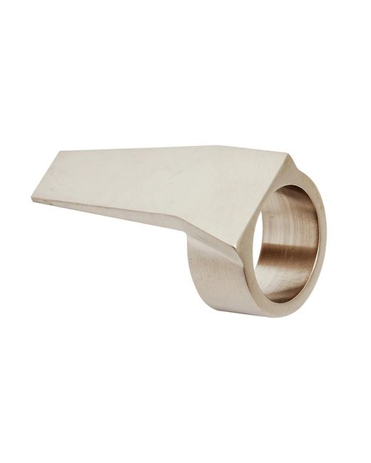 Rick Owens Natural Messing trunk ring