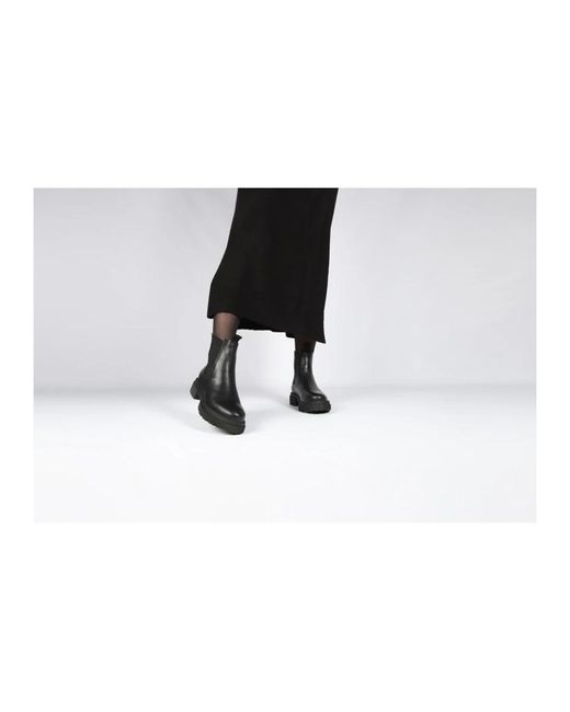 Blackstone Black Stylische chelsea boots - schwarz stone