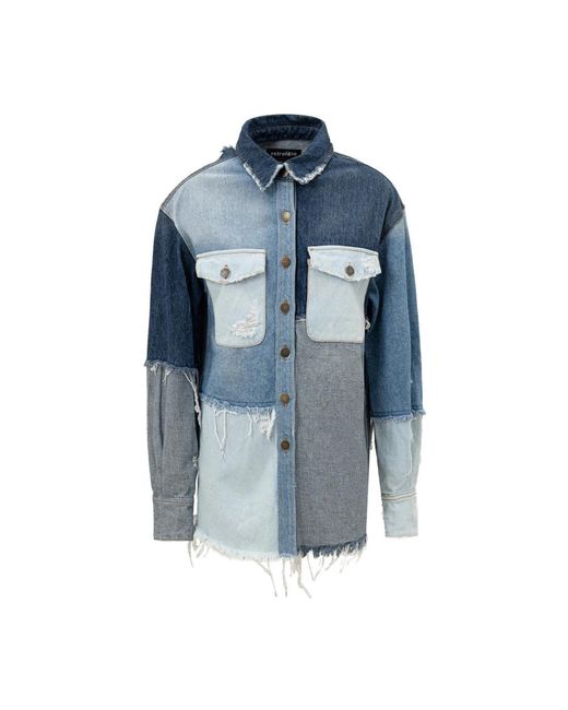 Denim Jackets di retroféte in Blue