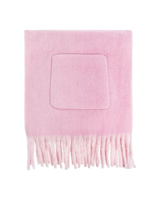 Winter Scarves Burberry de color Pink