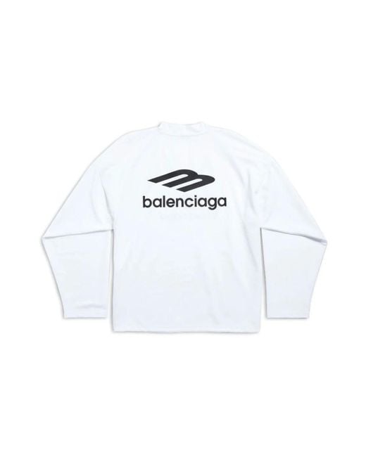 Balenciaga 3B Sports Icon Ski Long Sleeve T-Shirt Large Fit