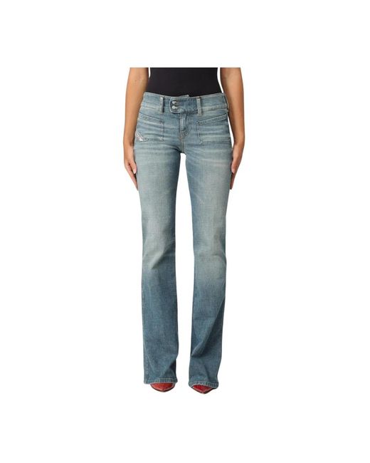 DIESEL Bootcut Jeans in het Blue