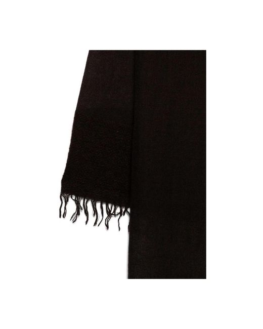 Faliero Sarti Black Winter Scarves