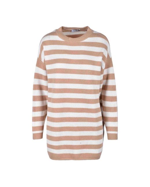 WEILI ZHENG Natural Wollstrickpullover