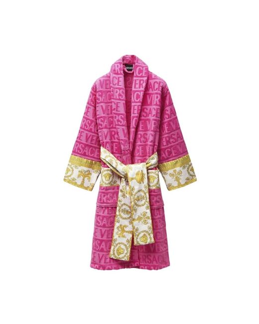 Versace Pink Robes for men