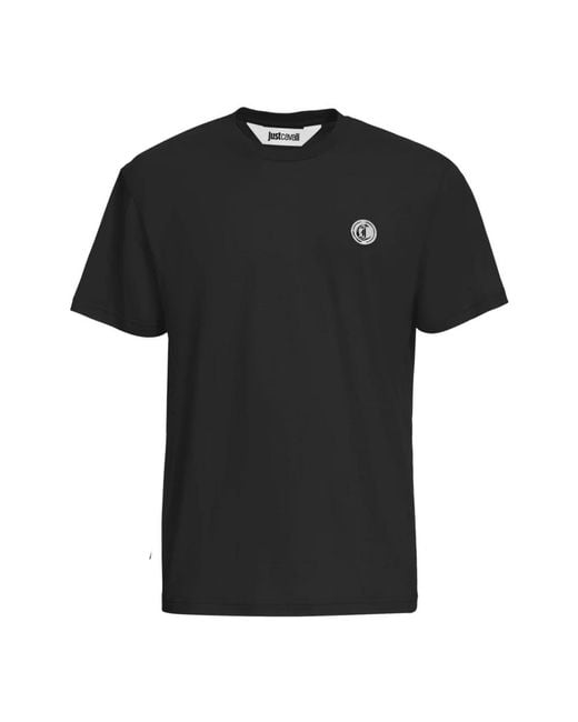 Just Cavalli Schwarze t-shirts und polos in Black für Herren