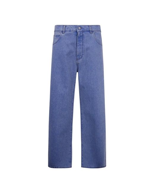 Marni Blue Straight Fit Jeans for men