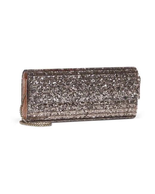 Jimmy Choo Metallic Clutches