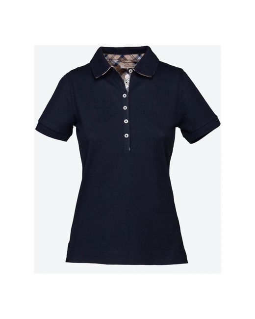 Barbour Blue Polo Shirts