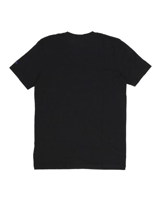 KTZ Tops ,Zwart ,Katoen Nba Ce Tee Loslak Original Team Colors in het Black voor heren