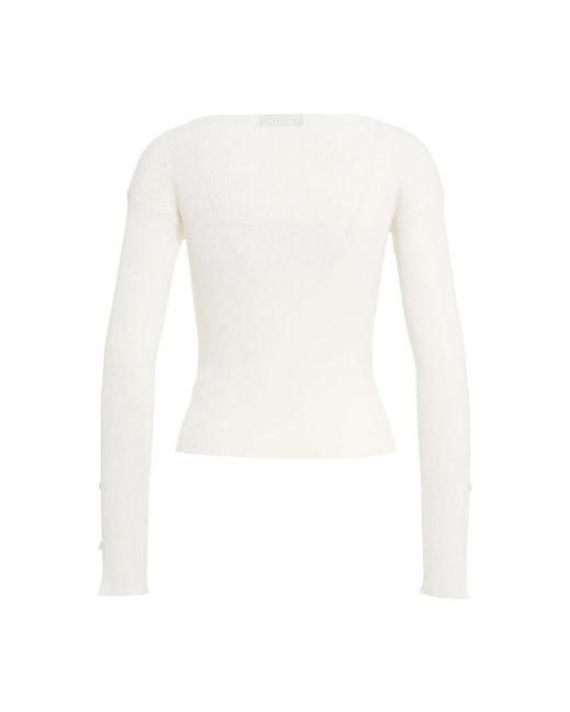 Jucca White Cardigans