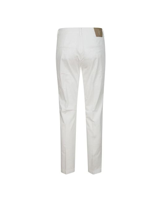 Trousers > chinos Hand Picked en coloris Gray