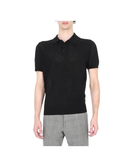 Roberto Collina Polo in het Black voor heren