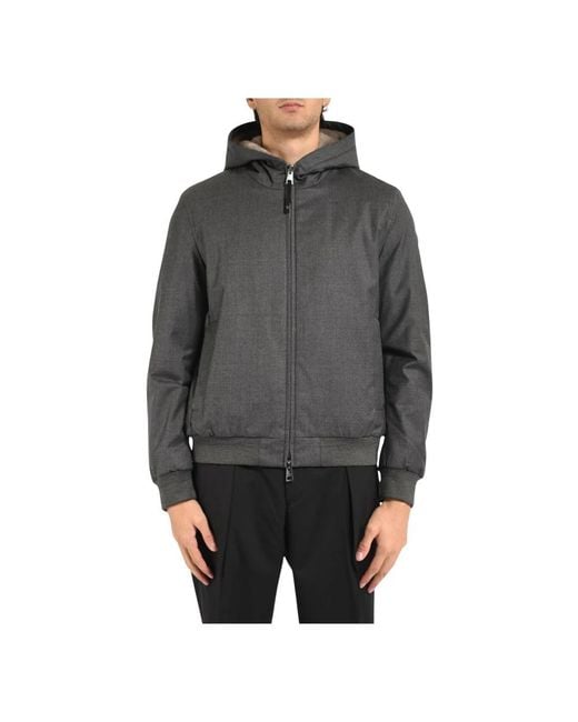 DUNO Gray Light Jackets for men