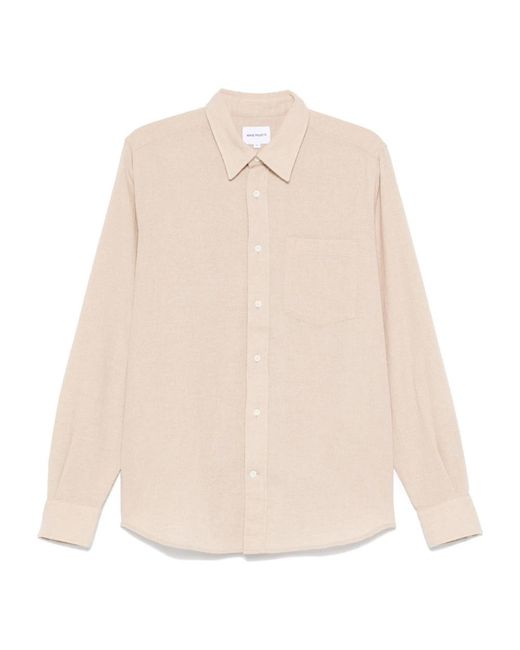 Norse Projects Natural Casual Shirts for men