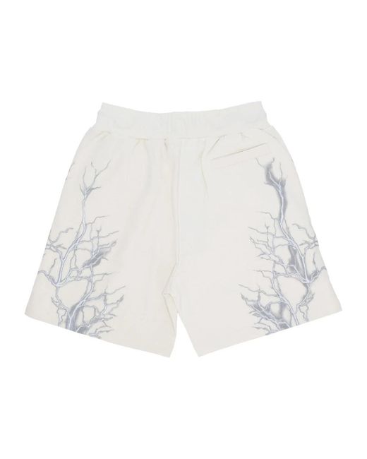 PHOBIA ARCHIVE White Casual Shorts for men
