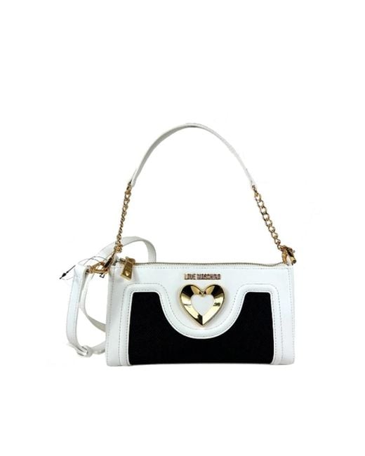 Handbags Moschino de color Black