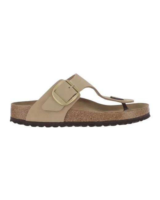 Birkenstock Brown Flip Flops