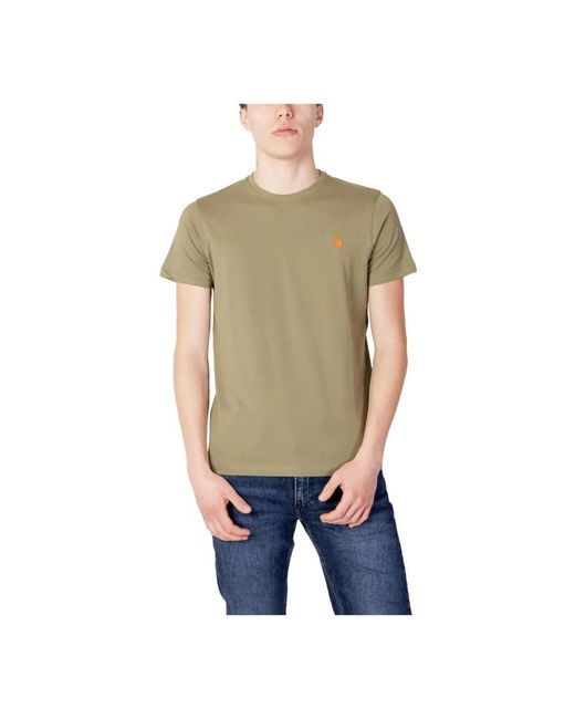 U.S. POLO ASSN. Green T-Shirts for men
