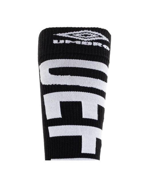 Umbro Ondergoed ,Zwart ,Logo Socks in het Black voor heren