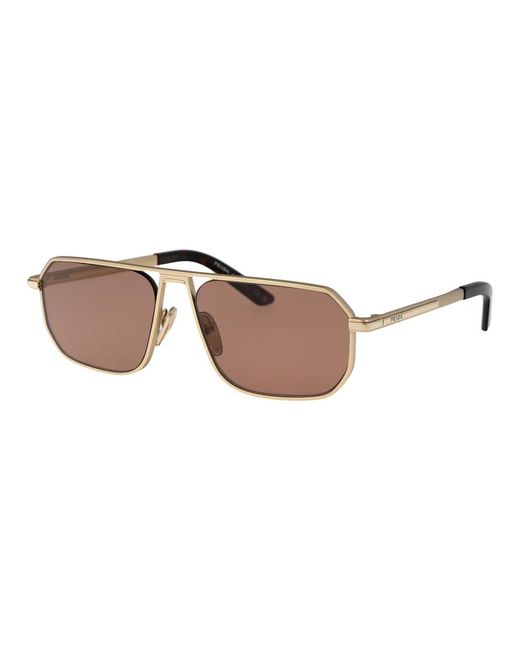 Prada Stylische sonnenbrille mit einzigartigem design in Brown für Herren