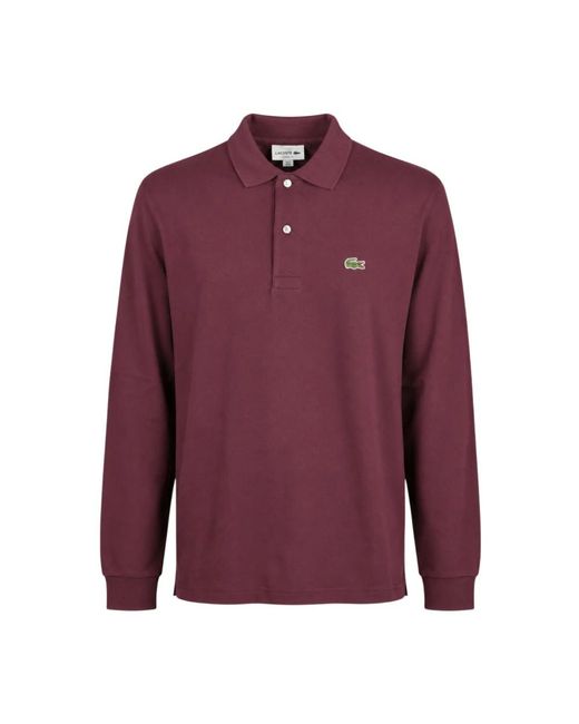 Lacoste Red Polo Shirts for men