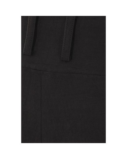 Trousers > straight trousers Yohji Yamamoto en coloris Black