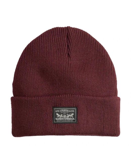 Beanies Levi's en coloris Red