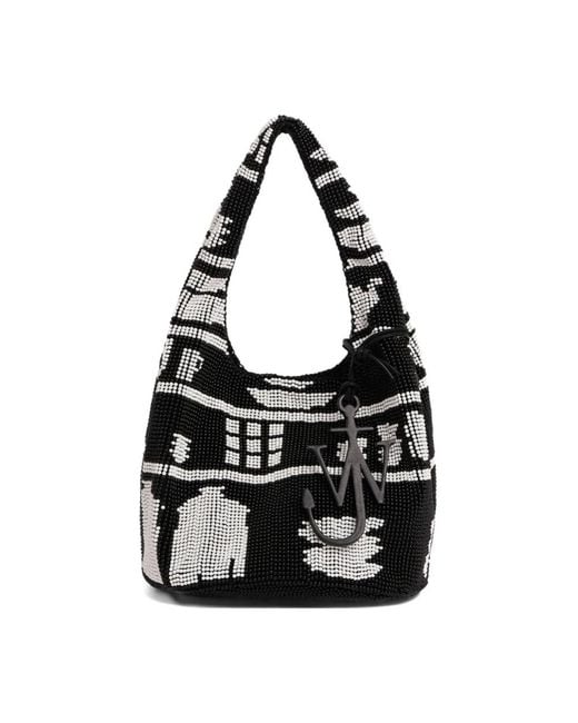 J.W. Anderson Zwarte Tassen Collectie in het Black