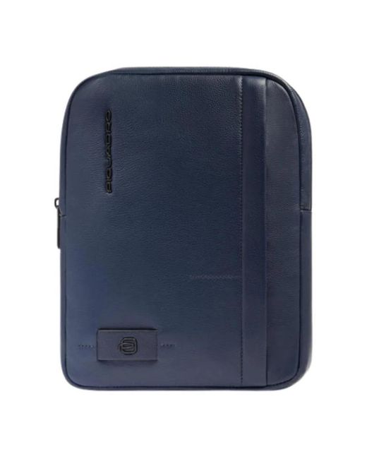 Piquadro Blue Cross Body Messenger for men