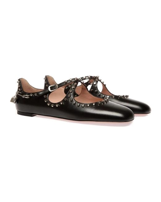 Bally Black Ballerina Shoes