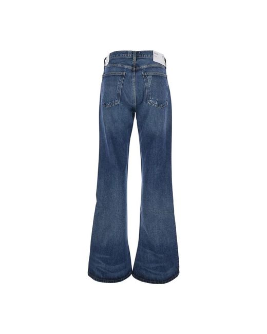 Flared Jeans Agolde de color Blue