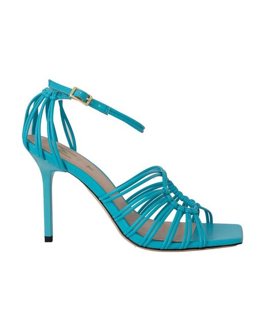 Marella Blue High Heel Sandals