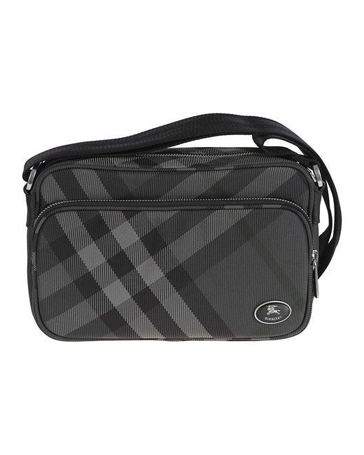 Burberry Black Cross Body Bags for men