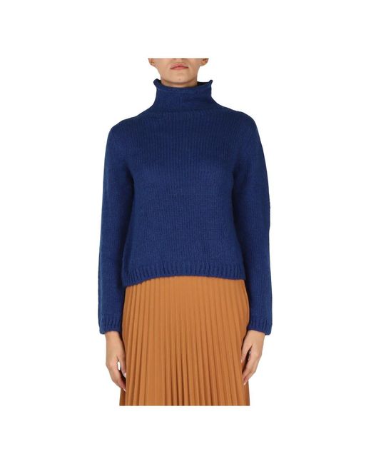 Niu Blue Turtlenecks