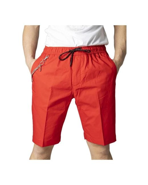 Antony Morato Red Casual Shorts for men