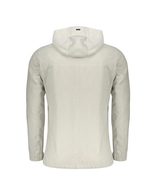 Herno Gray Light Jackets for men