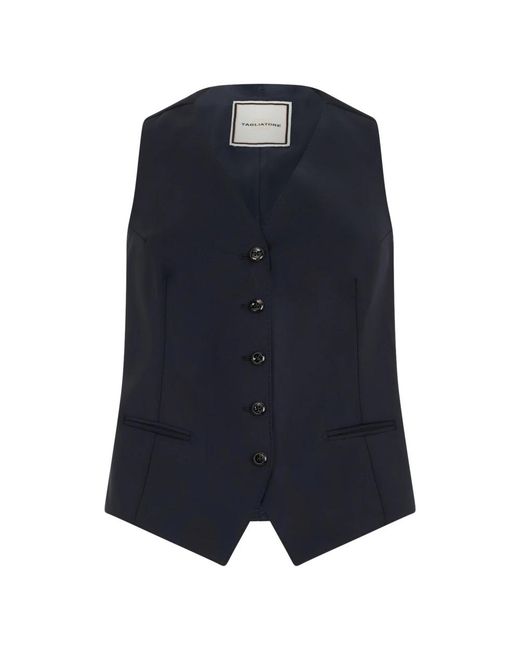 Vests Tagliatore de color Blue