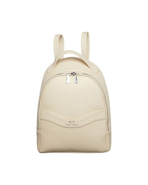 ARMANI EXCHANGE Natural Backpacks