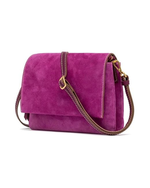 Gianni Chiarini Purple Cross Body Bags
