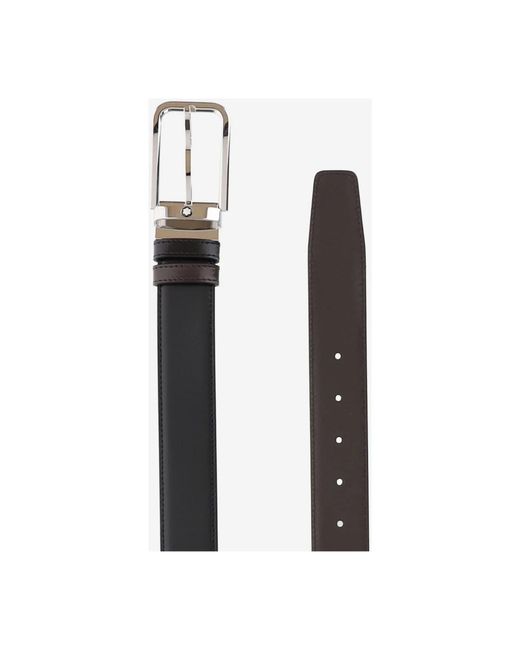 Montblanc Black Belts for men